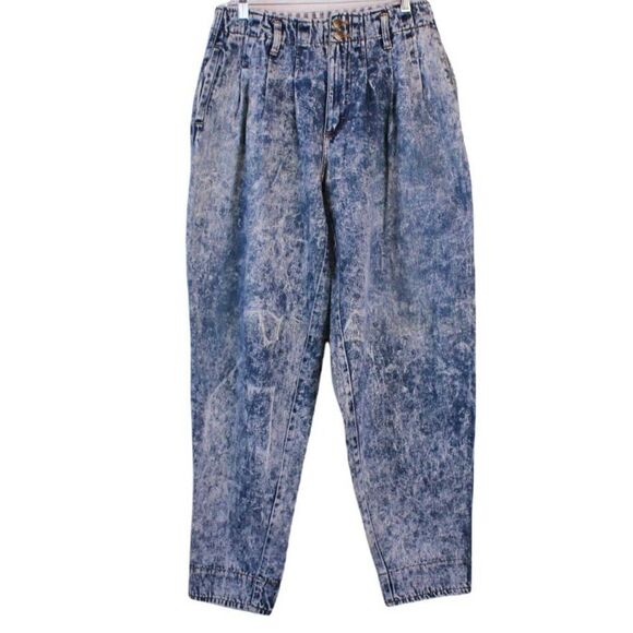 80's Acid Washed Jeans Women's Size 29 Long = 8 US - Picture 1 of 8
